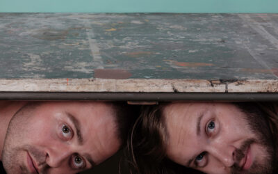 Lustdrivet med gruvrester uppåt väggarna