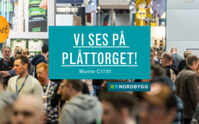 Svensk Byggplåt på Nordbygg den 21-24 april